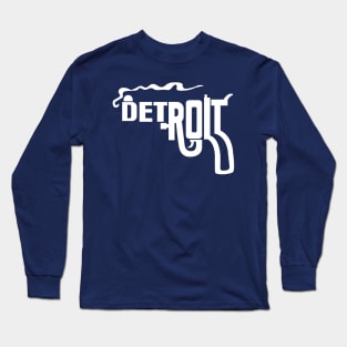 Detroit Smoking Gun Long Sleeve T-Shirt